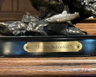 MARC PIERCE Signature Collection Sculpture "Home Schooled"