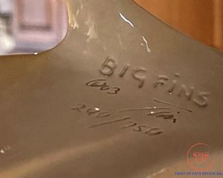 Limited Edition BIG KAHUNA Bronze Koi Fish Sculpture by TIM COTTERILL