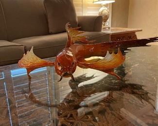 Limited Edition BIG KAHUNA Bronze Koi Fish Sculpture by TIM COTTERILL