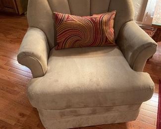 Microfiber Swivel Chair by BEST CHAIRS INC.