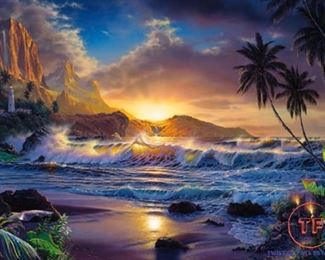 "Beyond Hana’s Gate" Limited Edition AP (Artist's Proof) by CHRISTIAN RIESE LASSEN