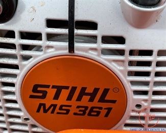 STIHL MS361 Chainsaw with Case