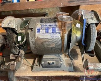 National Industries Bench Grinder
