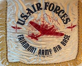 WWII Fairmont Army Base GENEVA NEBR Pillow Case