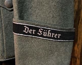 WWII SS Der Fuhrer Officers Jacket / Coat