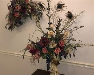 Beautiful matching floral arrangements 