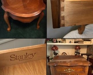 Stanley Cocktail Coffee Table AND 
Matching Rectangular End Table