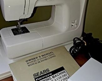 Sewing Machine,  Kenmore. Portable