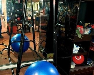 Fold Gym,, Power Tower,  exercise ball