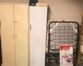 Rollaway Bed and shelves storage