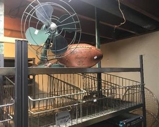 Galvanized metal shelf storage baskets