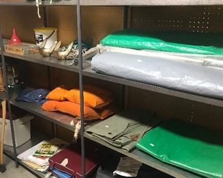 camping 
tarps