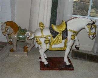 ceramic horses