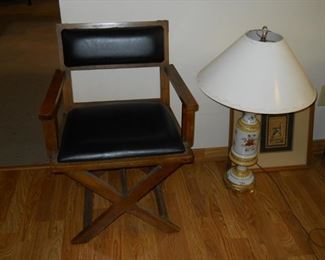 Unusual directors chair