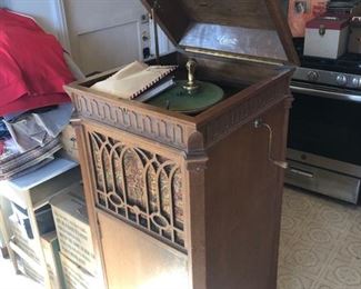 Antique 78 RPM Player