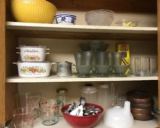 Corning Ware, Pyrex, Tupperware and more!