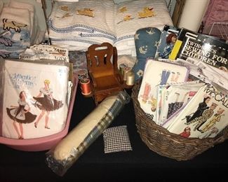 Sewing items, patterns