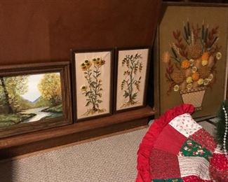 Vintage needlepoint