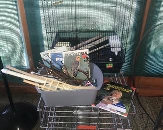 Dog crate, birdcage
