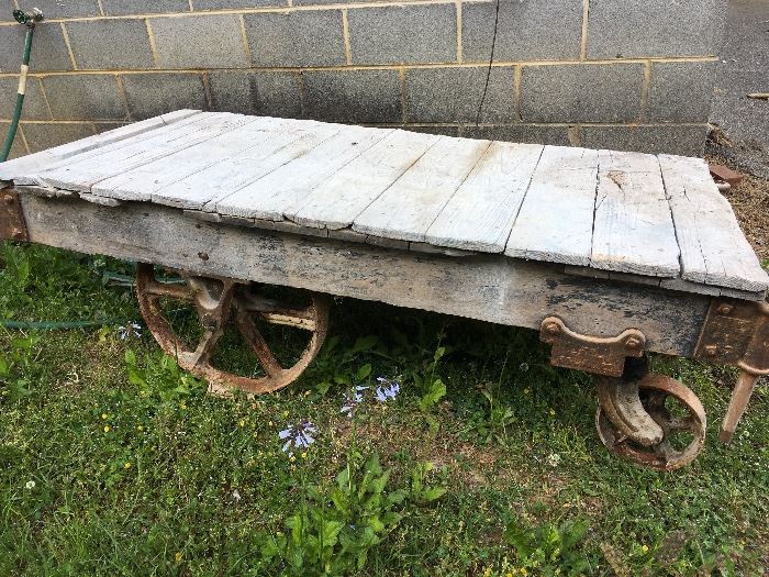 Early 1900's Railroad cart