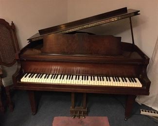 Baby Grand Estey piano
