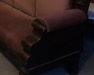 Detail of Classical/Empire Sofa