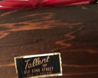 TALLENT OF OLD BOND STREET WOODEN BARROW ORGAN MUSIC BOX W/ REUGE MOMVEMENT