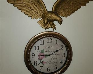Eagle & Clock
