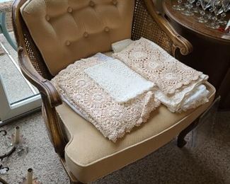 Chair W/ Linen