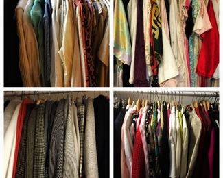Lots of Women’s Clothing, Ranging from Size 6 to Size 12 (M-L)