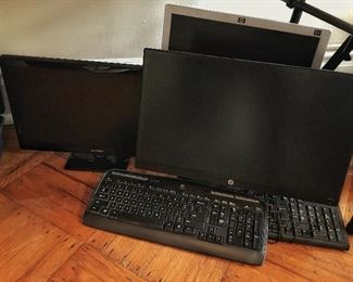 Monitors, Keyboards and Other Office Electronics 