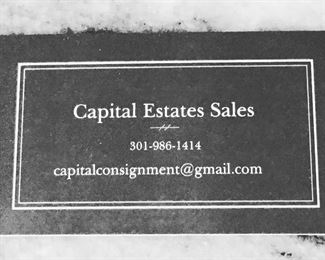 Should you be interested in having us host your Estate Sale please reach out to us!! We would love to take the time to walk lo you through the process!! Call, text or email 