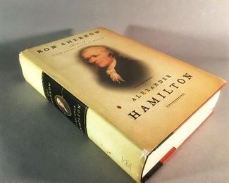 “Alexander Hamilton” by Ron Chrnow, First Edition 