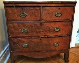 Antique Two Over Two Chest of Drawers, as is