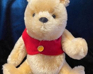 $200.00
Winnie the Pooh with music box
EAN 355004 7” Mohair 
LE 760/2000
With box and COA 