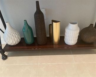 Accessories - from pottery barn, west elm, crate and barrel etc. $25-35 each