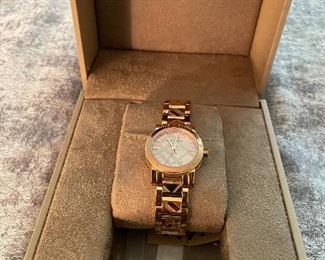 $300! Ladies brand new burberry watch with box and tag - retail price marked on tag - $795