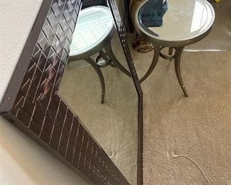 Wall Mirror $50! Mirrored table $70