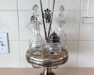 Antique Cruet Set 
