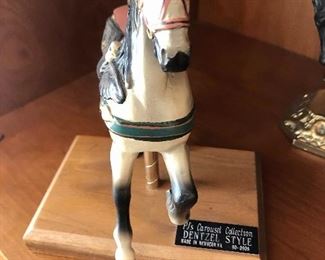 Rare “PJ’s Carousel Collection” Dentzel Style - American Flag & Eagle Made In VA