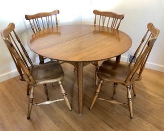 Mid-Century Dining Set Northwest Chair Co. Tacoma, Washington  