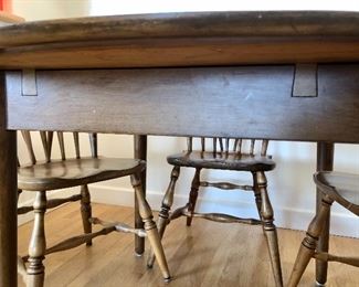 Mid-Century Dining Set Northwest Chair Co. Tacoma, Washington  