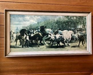 Rosa Bonheur "The Horse Fair" Framed Art 