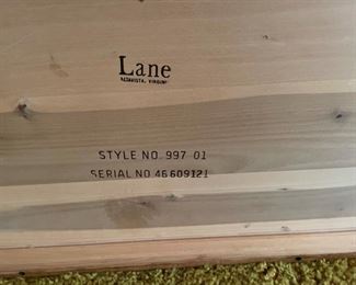 1960's Lane Coffee Table Style No. 997 01 