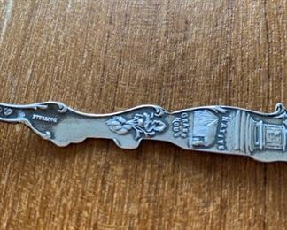 Vintage Collectible Sterling Silver Spoons 
