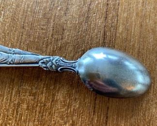 Vintage Collectible Sterling Silver Spoons 