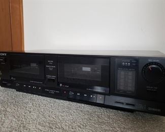 Sony TC-W380 Stereo Casette Deck 