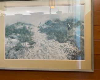 Carolyn Blish "Path to the Sea" Signed Framed Print 