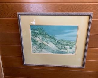 Carolyn Blish Signed Framed Print 