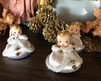 Vintage Christmas Decor, Ornaments 